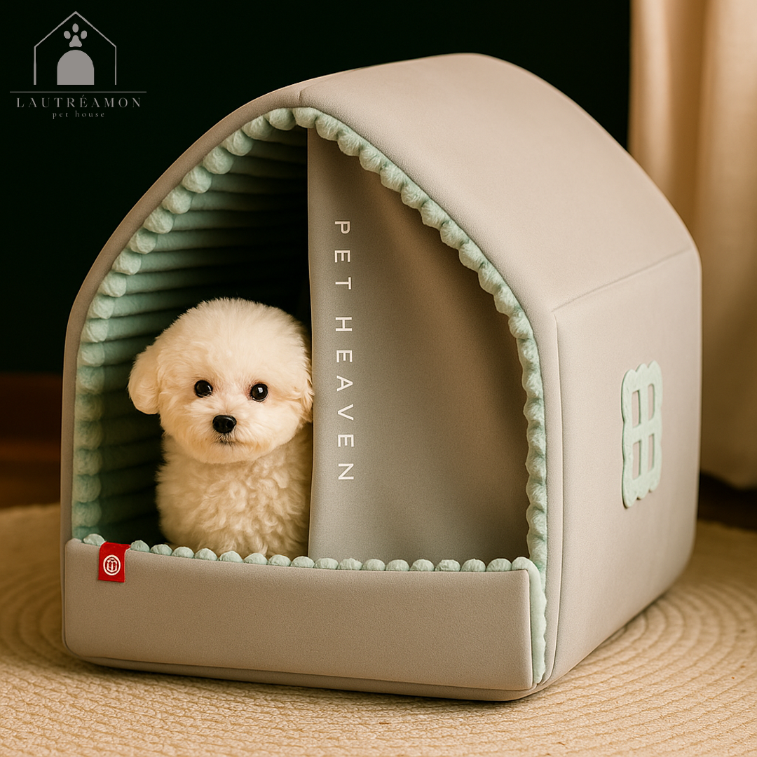 Niche intérieur pour chien & chat - Lautréamon CurtainRoof